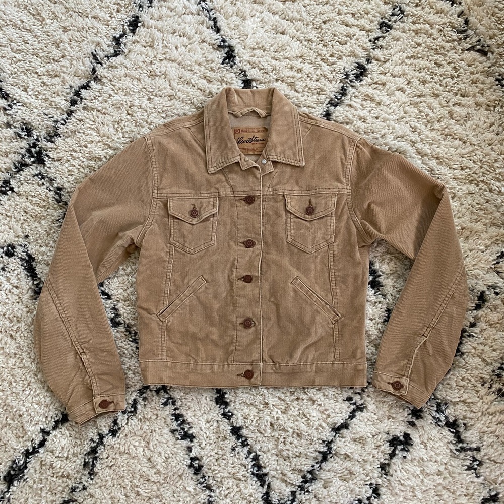 Levi's Tan Corduroy Jacket